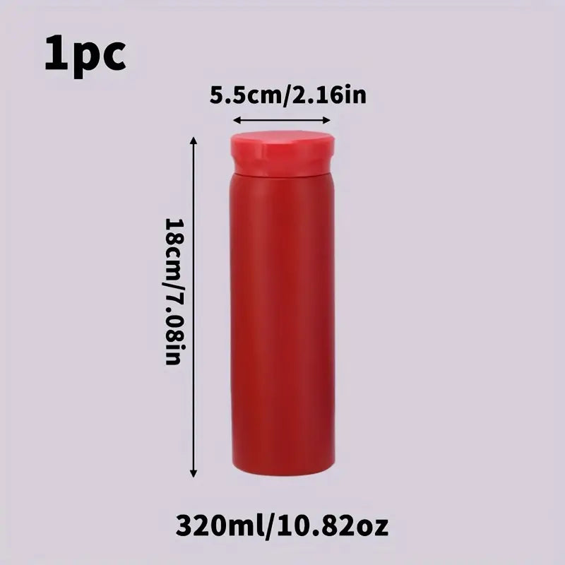 Sleek Stainless Steel Thermal Mug Set