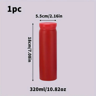 Sleek Stainless Steel Thermal Mug Set