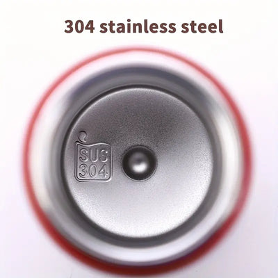 Sleek Stainless Steel Thermal Mug Set