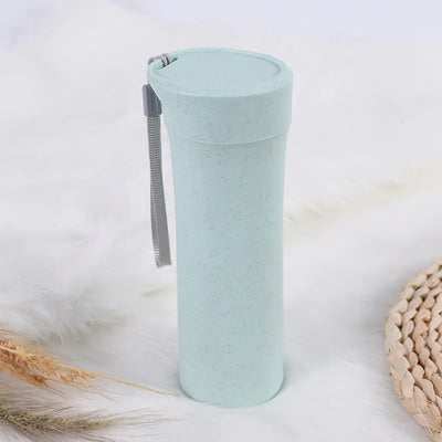 Eco-Smart Wheat Straw Bottle for Students