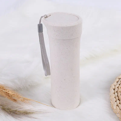 Eco-Smart Wheat Straw Bottle for Students