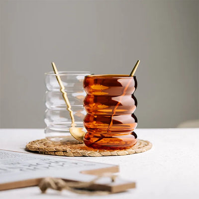 Artisan Amber Thermal Glass Mug