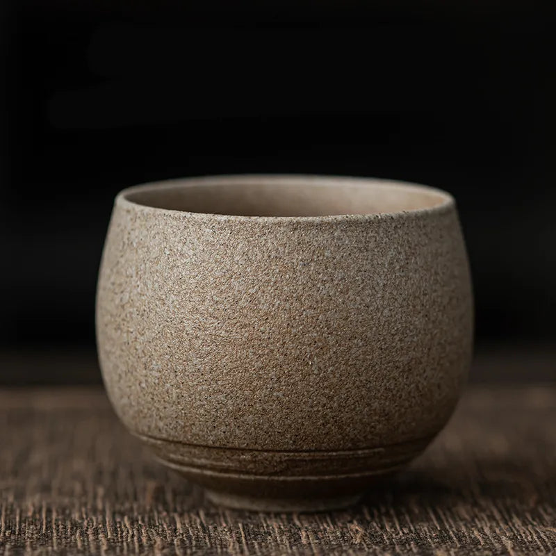 Artisan Japanese Pottery Tea Cup