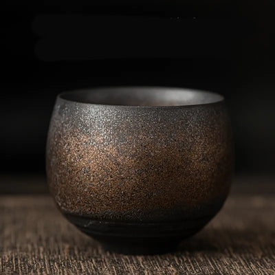 Artisan Japanese Pottery Tea Cup
