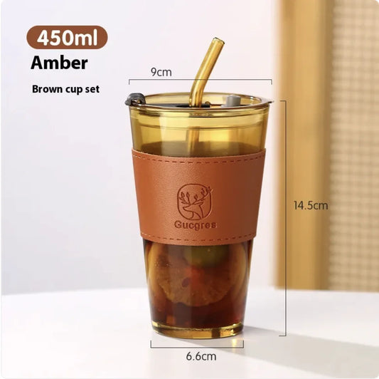 Dual-Layer Insulated Glass Cup