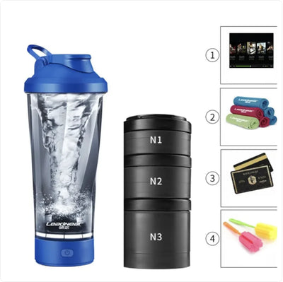 Travel-Friendly Protein Mixer