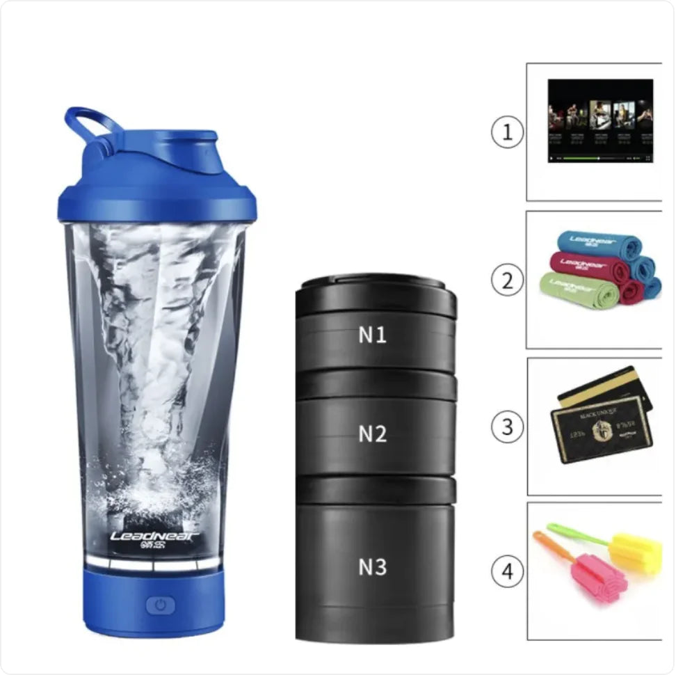 Travel-Friendly Protein Mixer