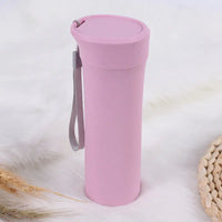 Eco-Smart Wheat Straw Bottle for Students