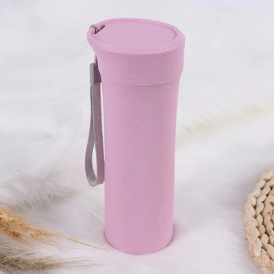 Eco-Smart Wheat Straw Bottle for Students
