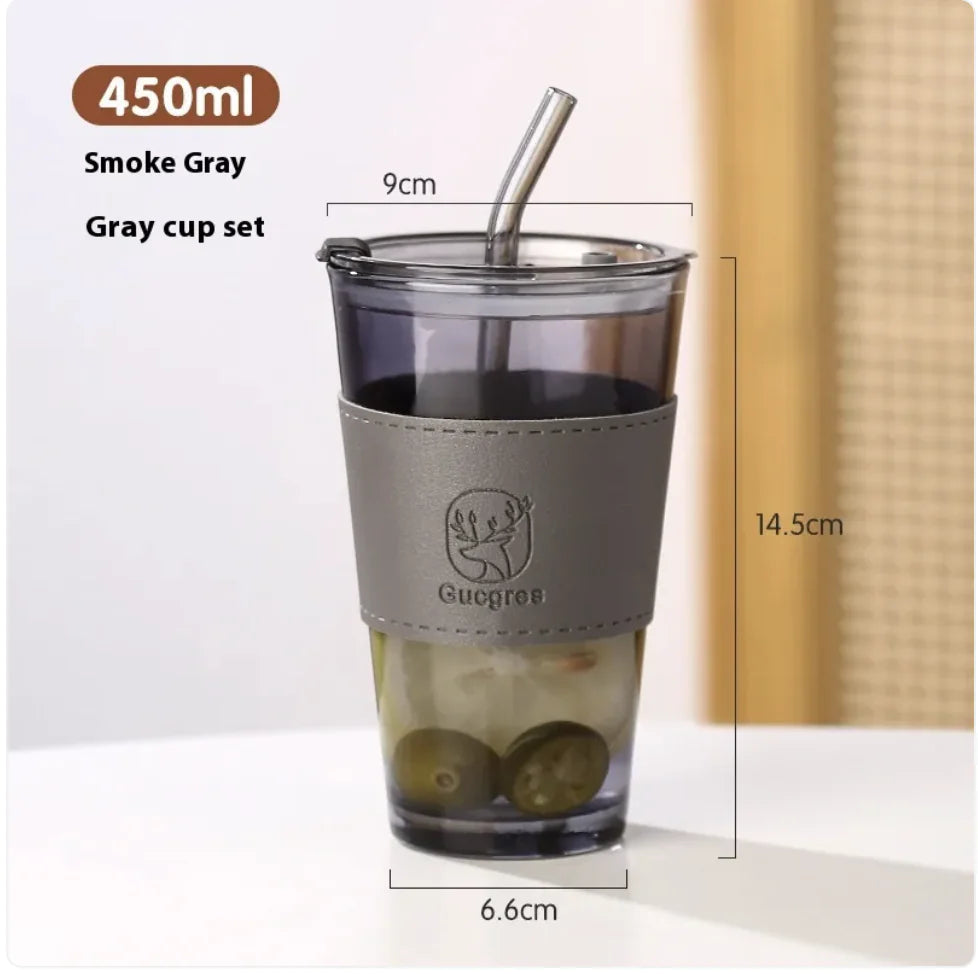 Dual-Layer Insulated Glass Cup