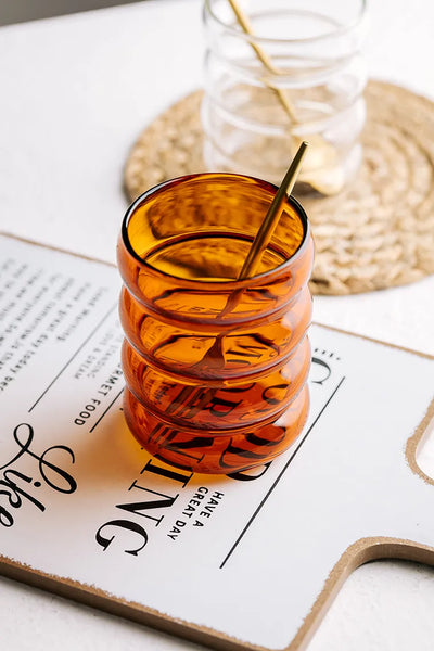 Artisan Amber Thermal Glass Mug