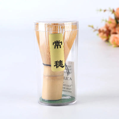 Bamboo Matcha Tea Whisk, 64 Prongs