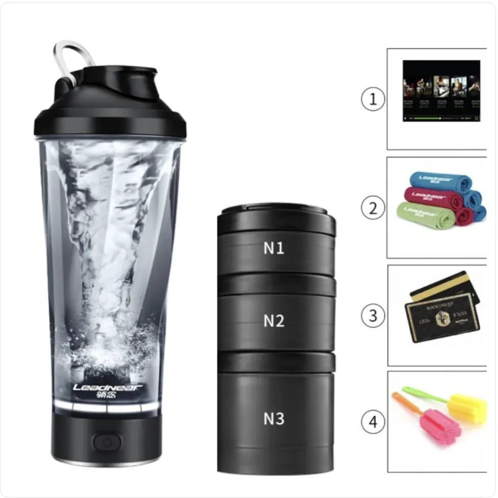 Travel-Friendly Protein Mixer
