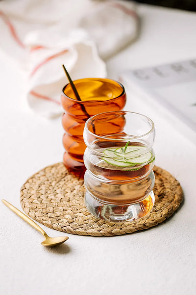 Artisan Amber Thermal Glass Mug