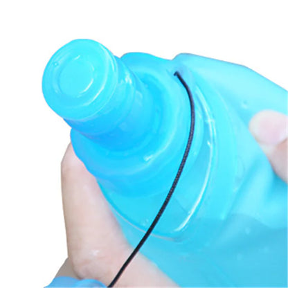 Cyclist's Compact Folding Water Bottle