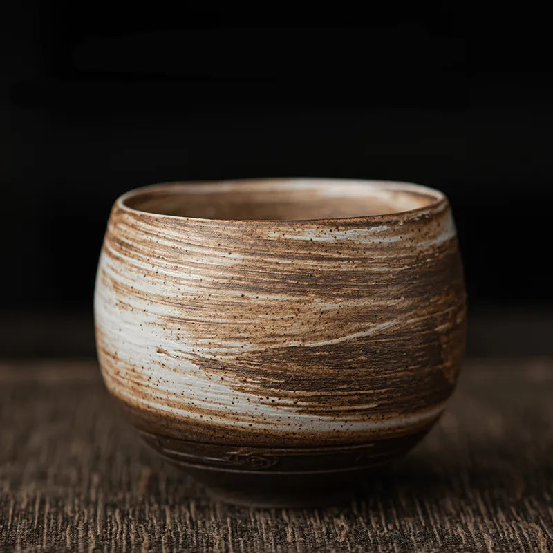Artisan Japanese Pottery Tea Cup